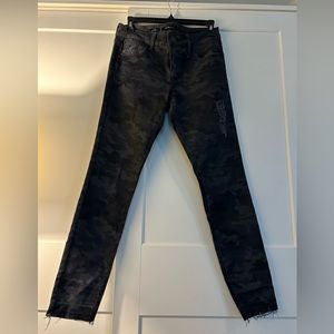 STS CAMO  black and grey skinny jeans ankle length size 26